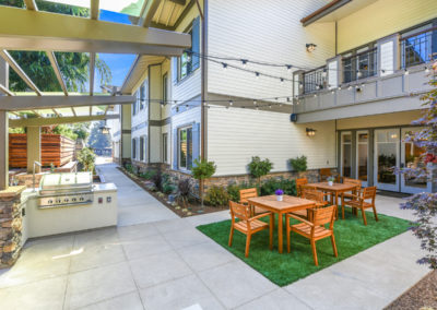 Cristo Rey Back Patio